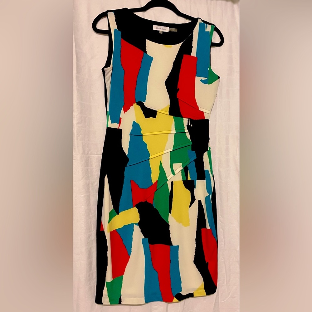 Calvin Klein Size XS Multi colored dress